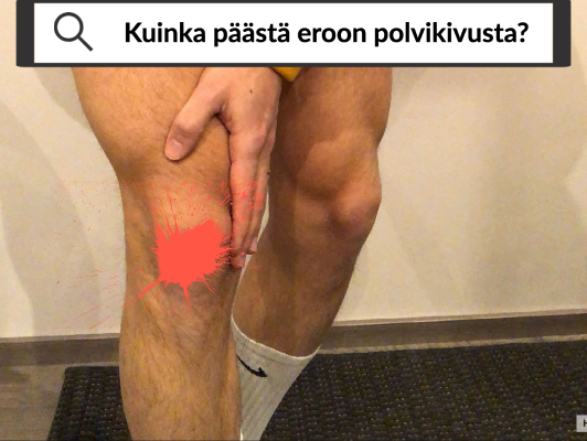 Kuinka päästä polvikivusta eroon?